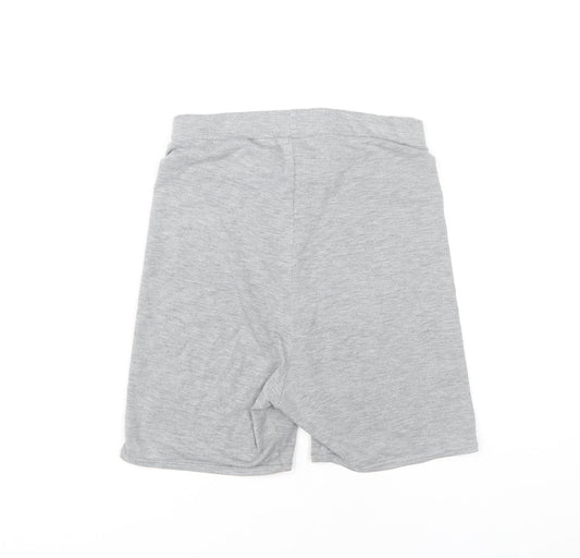 Missguided Women's Grey Biker Shorts Size 8