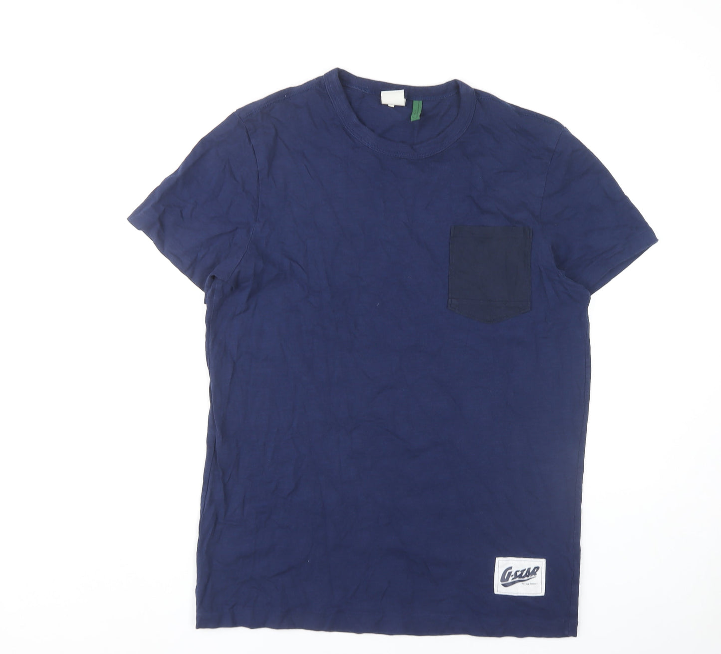 Mens UK Size L G-Star Raw Blue  T-Shirt