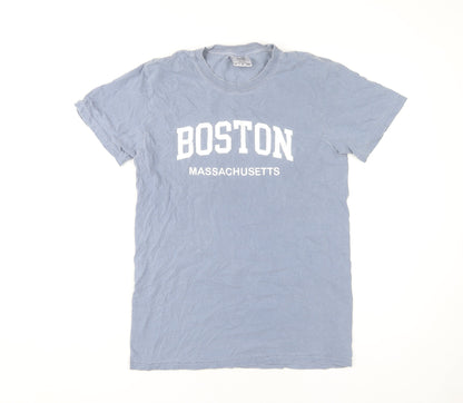 Comfort Colors Blue Unisex T-Shirt, Size S, Casual Style