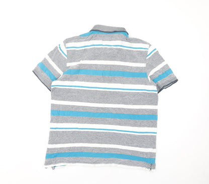 Mens UK Size M Atlantic Bay Cotton Polo Shirt