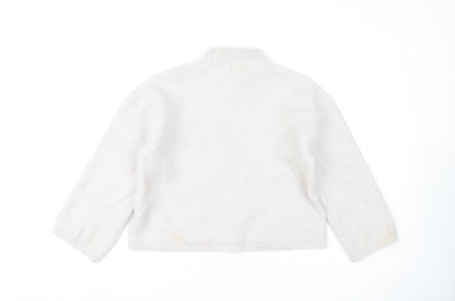 Womens UK Size S H&M Ivory Pullover Jumper