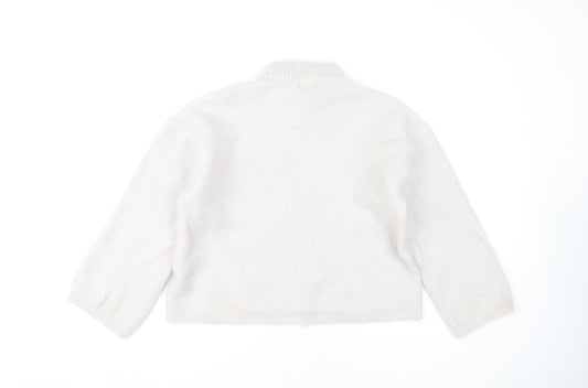 Womens UK Size S H&M Ivory Pullover Jumper