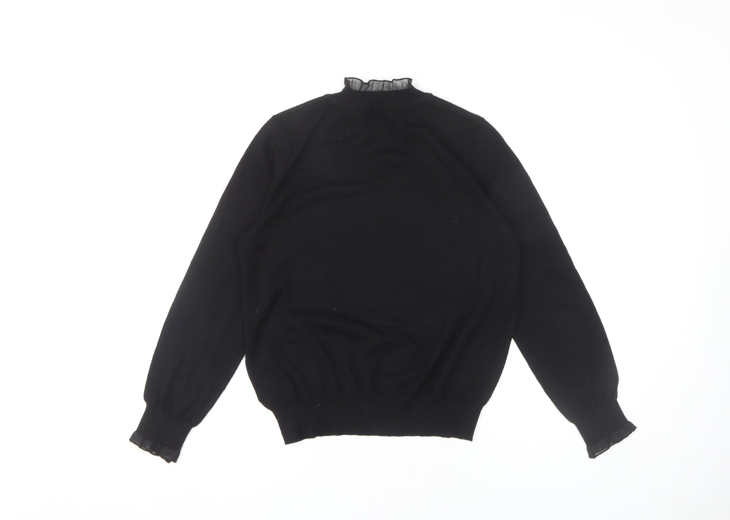 Womens UK Size M NEXT Black Pullover Jumper