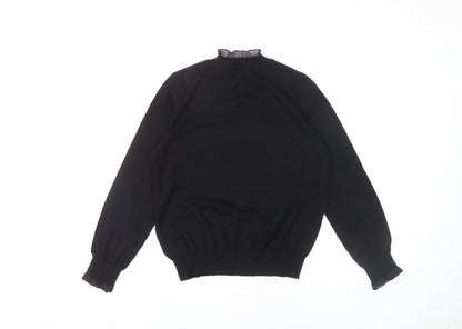 Womens UK Size M NEXT Black Pullover Jumper