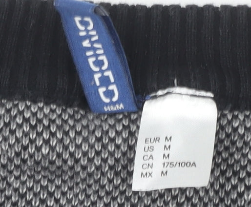 H&M Men's Multicoloured Camouflage Pullover