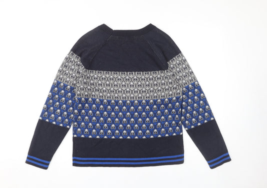 Womens UK Size 16 NEXT Blue Pullover Jumper