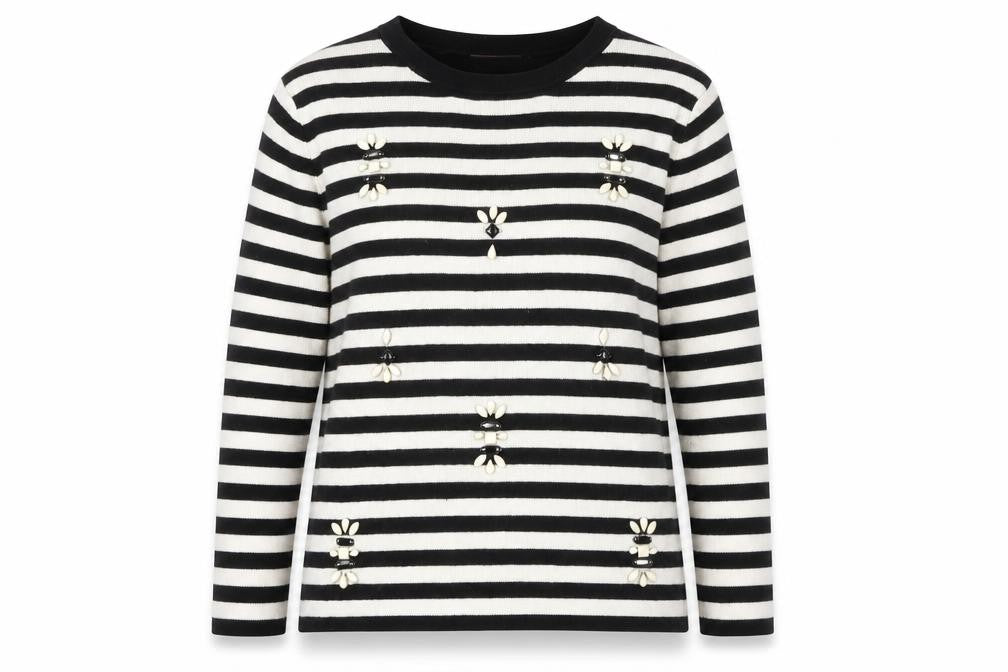 Womens UK Size 10 Marks and Spencer Black Pullover Jumper
