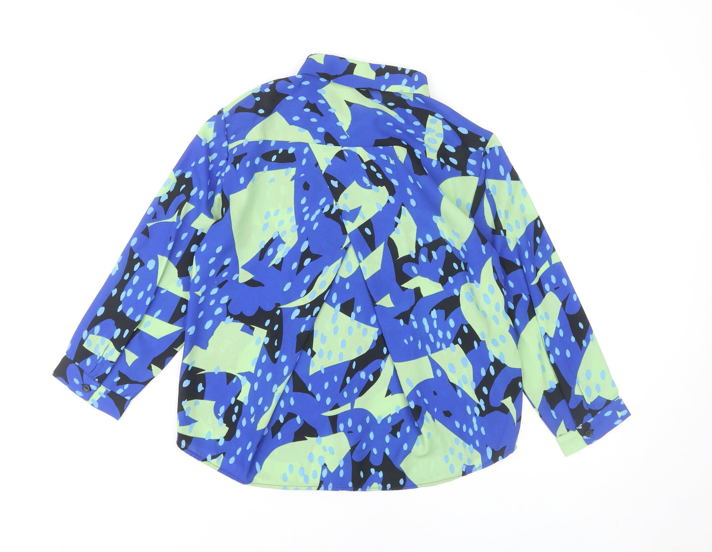 Womens UK Size XS Monki Multicoloured Basic Button-Up