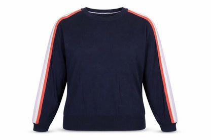 Womens UK Size 14 M&Co Blue Pullover Jumper