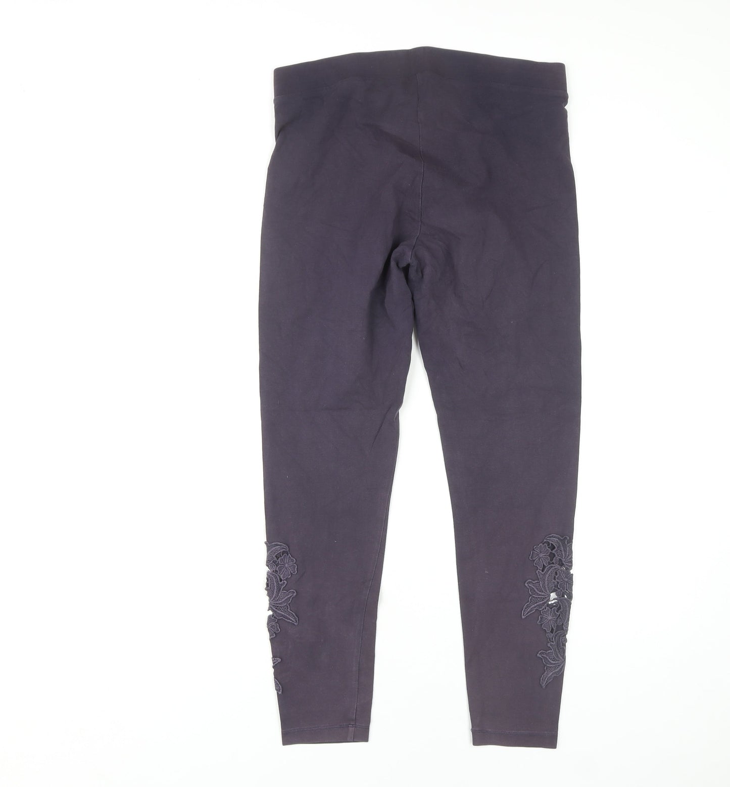 Womens UK Size 12 Marks and Spencer  Leggings Blue Leggings