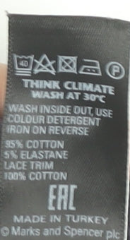Womens UK Size 12 Marks and Spencer  Leggings Blue Leggings