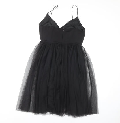 New Look Black Slip Dress UK 12 - Cocktail Party