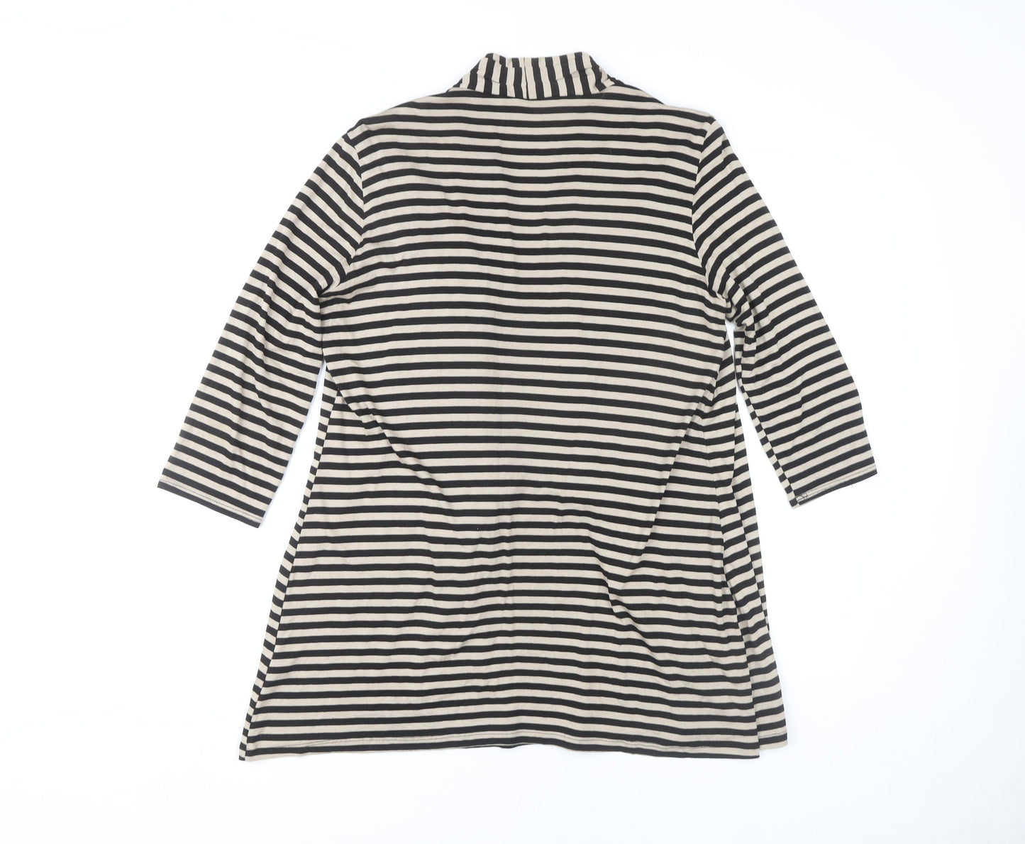 Womens UK Size 14 Debenhams Black Tunic