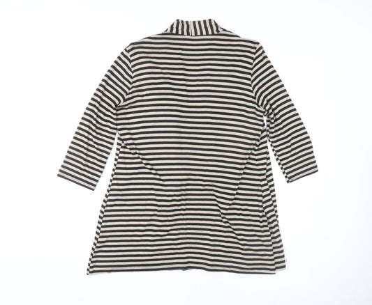 Womens UK Size 14 Debenhams Black Tunic
