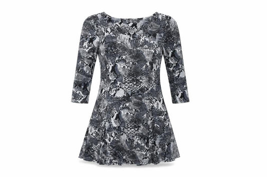 Marks and Spencer Women's Black Animal Print Dress