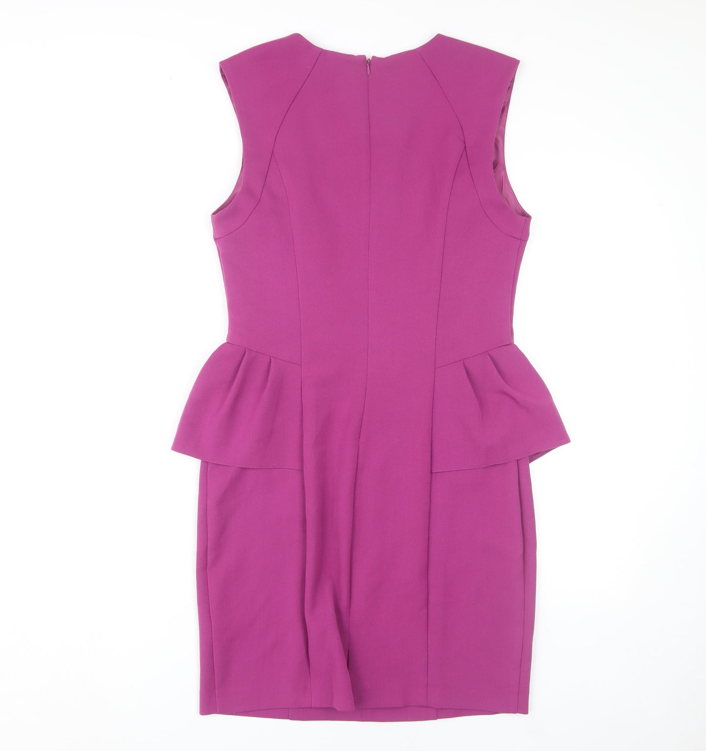 Miss Selfridge Women's Purple Pencil Dress Size 12