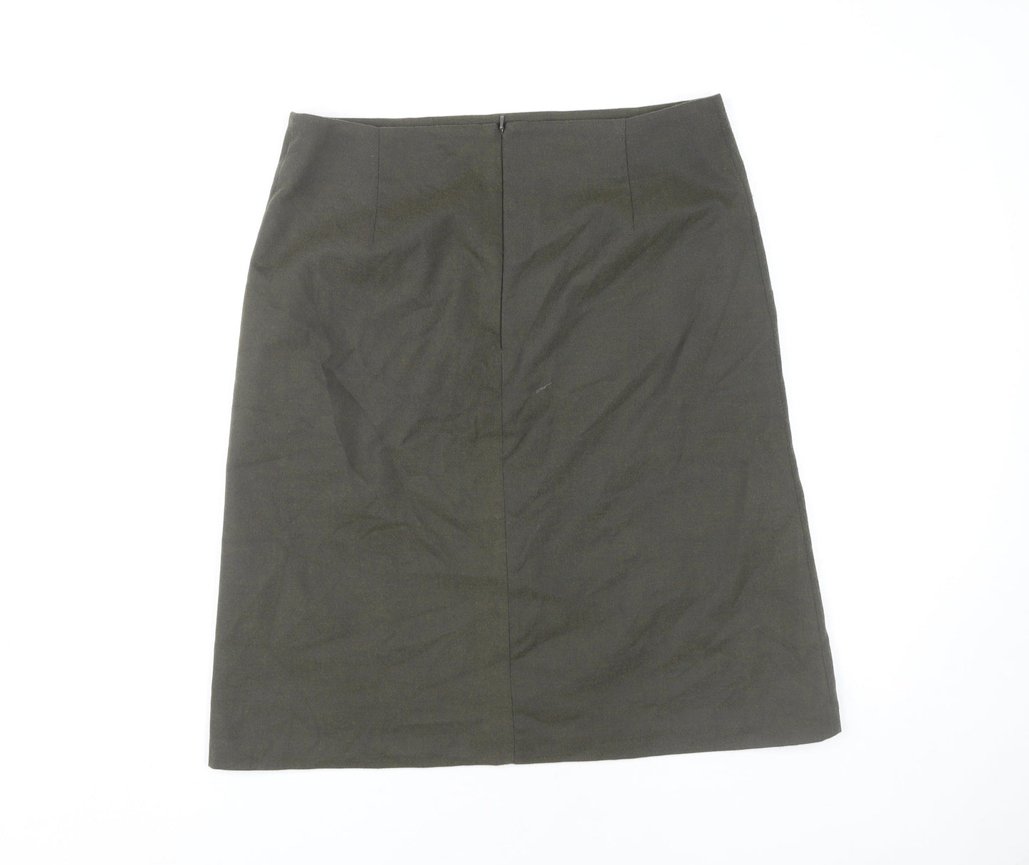 Next Women's Green Straight & Pencil Skirt Size 12