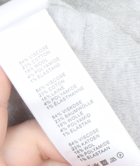 Hush Women's Multicoloured V-Neck Pullover XL Jumper