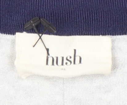 Hush Women's Multicoloured V-Neck Pullover XL Jumper