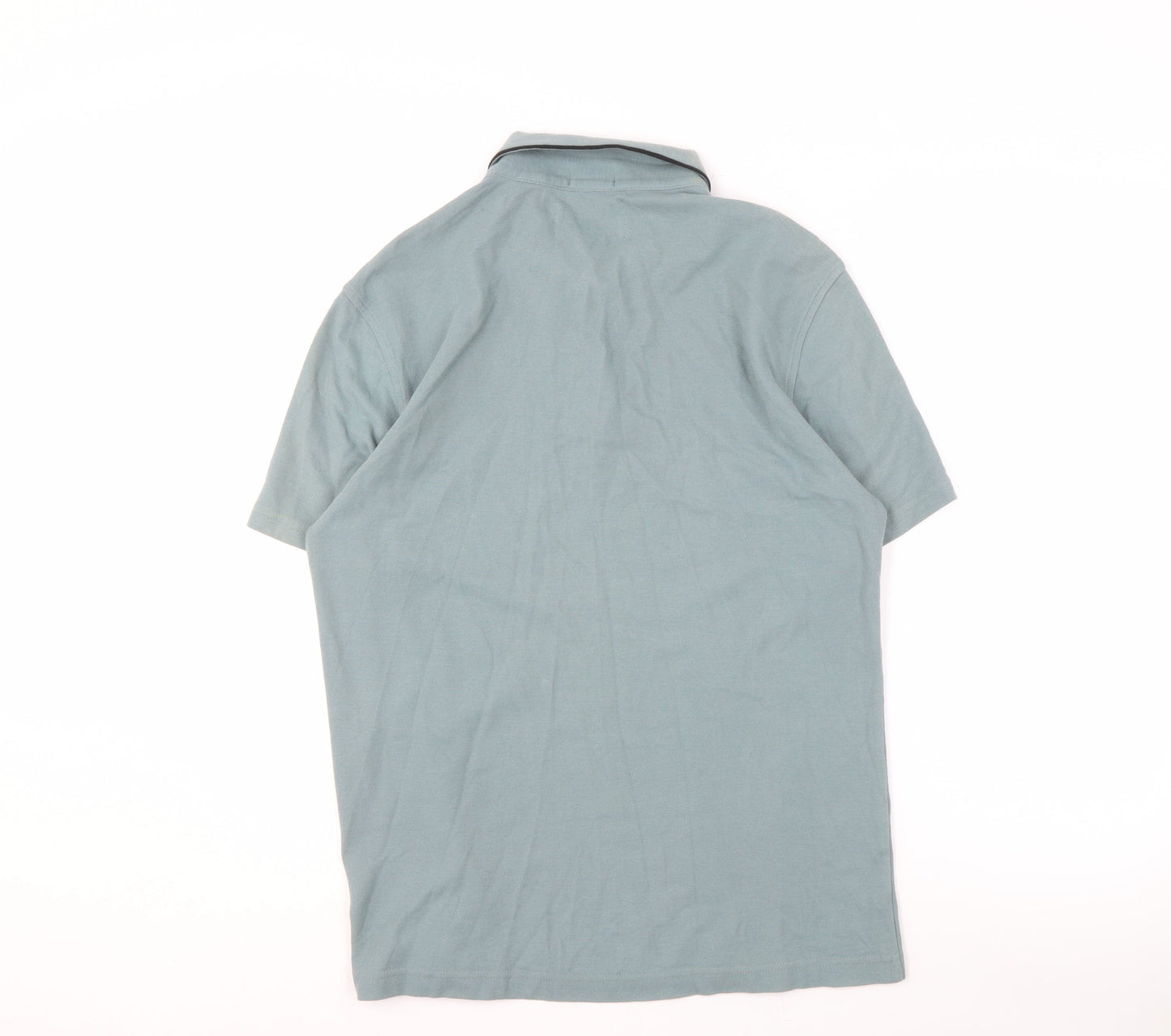 Penguin Men's Green Polo Shirt, Casual Short Sleeve M