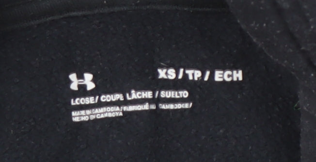Under Armour Men's Black Pullover Hoodie XS