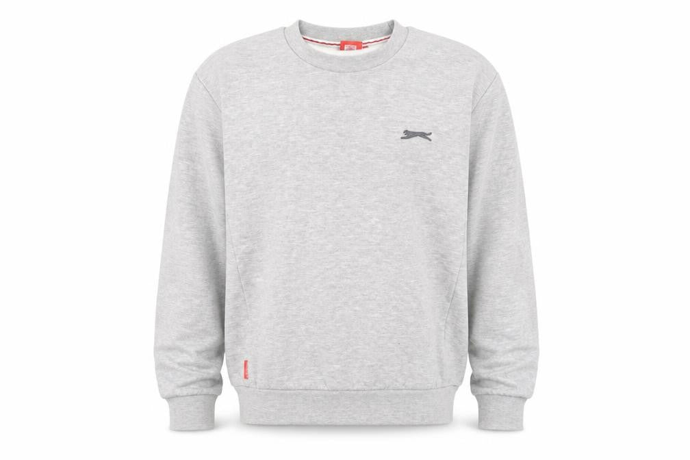 Mens UK Size S Slazenger Grey Pullover Sweatshirt