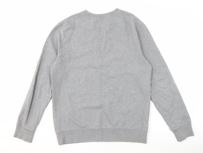 Mens UK Size M Calvin Klein Grey Pullover Sweatshirt