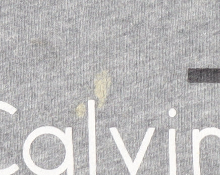 Mens UK Size M Calvin Klein Grey Pullover Sweatshirt