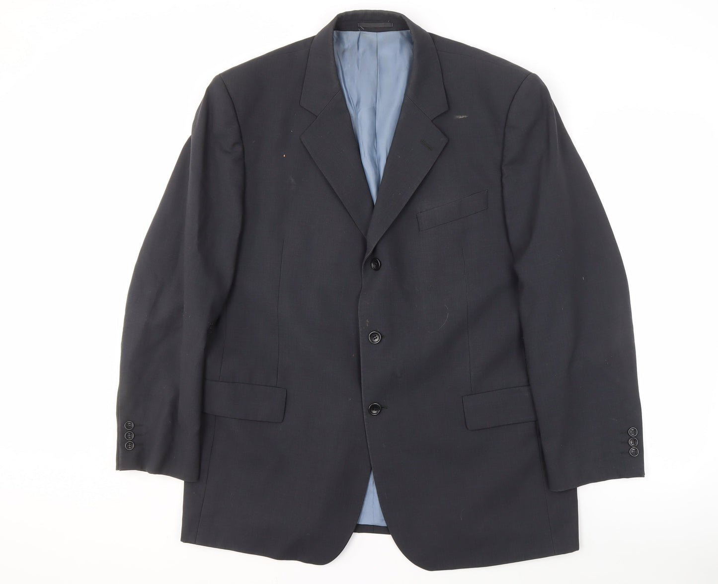 Austin Reed Men's Grey Wool Blazer, 44 Short, Formal Wear