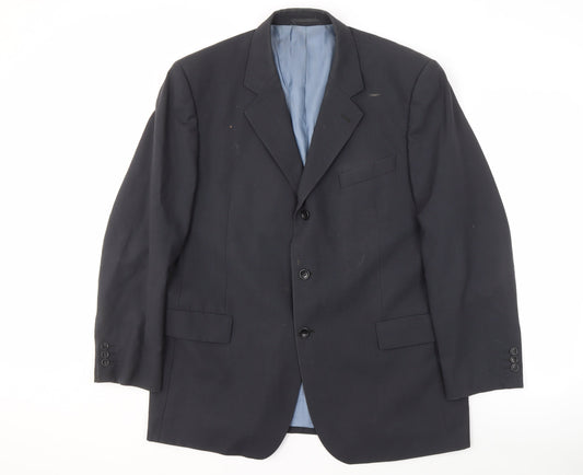 Austin Reed Men's Grey Wool Blazer, 44 Short, Formal Wear