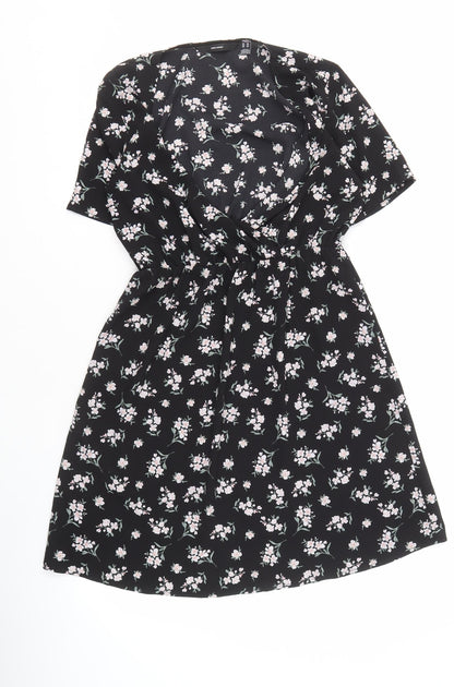 Vero Moda Women’s Black Floral Dress XS