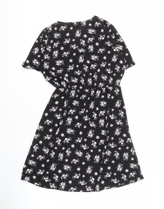 Vero Moda Women’s Black Floral Dress XS