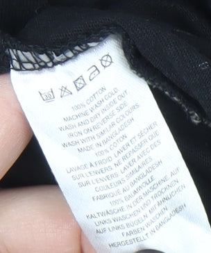 French Connection Men's Black Polo Shirt M