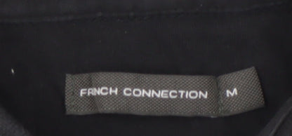 French Connection Men's Black Polo Shirt M