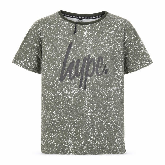 Hype Boys Green Graphic Print T-Shirt, 11-12 Years, Logo Style