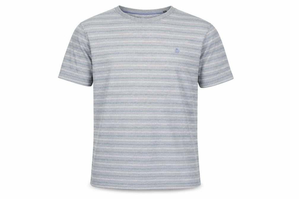 Mens UK Size L Penguin Grey  T-Shirt