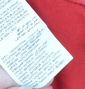 Puma Men's Red Logo T-Shirt - Large