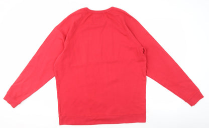 Barry's Men's Red Pullover Sweatshirt XL