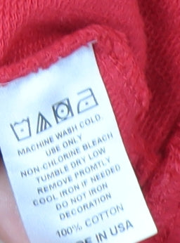 Barry's Men's Red Pullover Sweatshirt XL