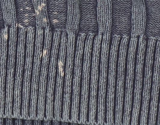 Fat Face Women's Blue Henley Jumper, Size L