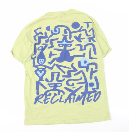 Reclaimed Vintage Men's Green M Graphic T-Shirt