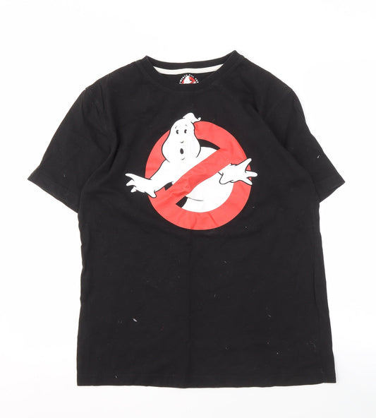 Urban Spirit Black Ghostbusters T-Shirt Medium Retro