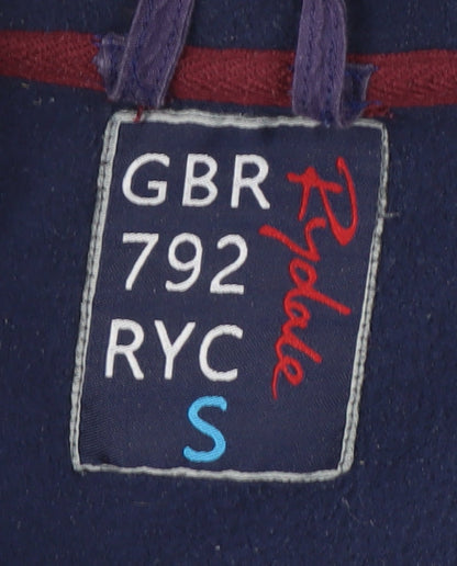 Mens UK Size S Rydale Blue Basic Jacket