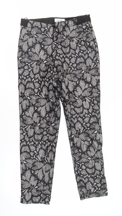 Womens UK Size 12 Coast   Black Trousers