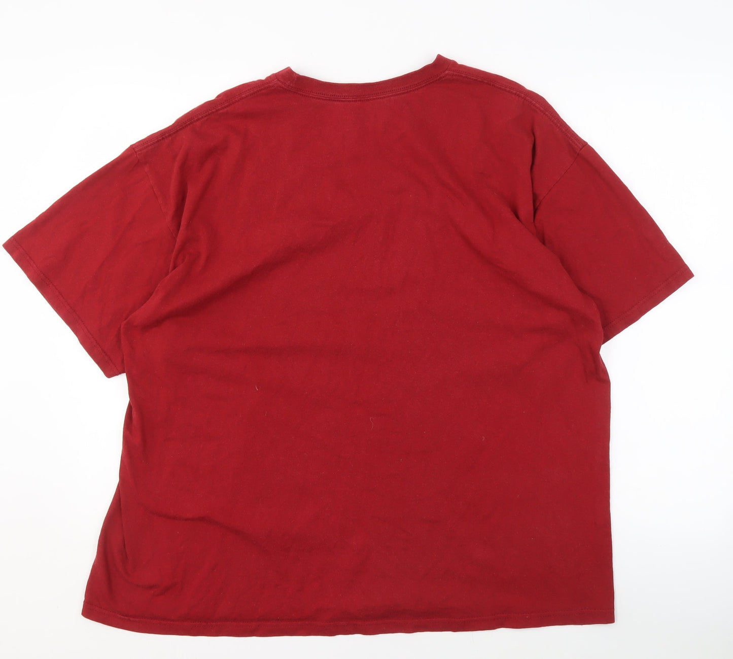 Nike Men's Red XL T-Shirt with Logo