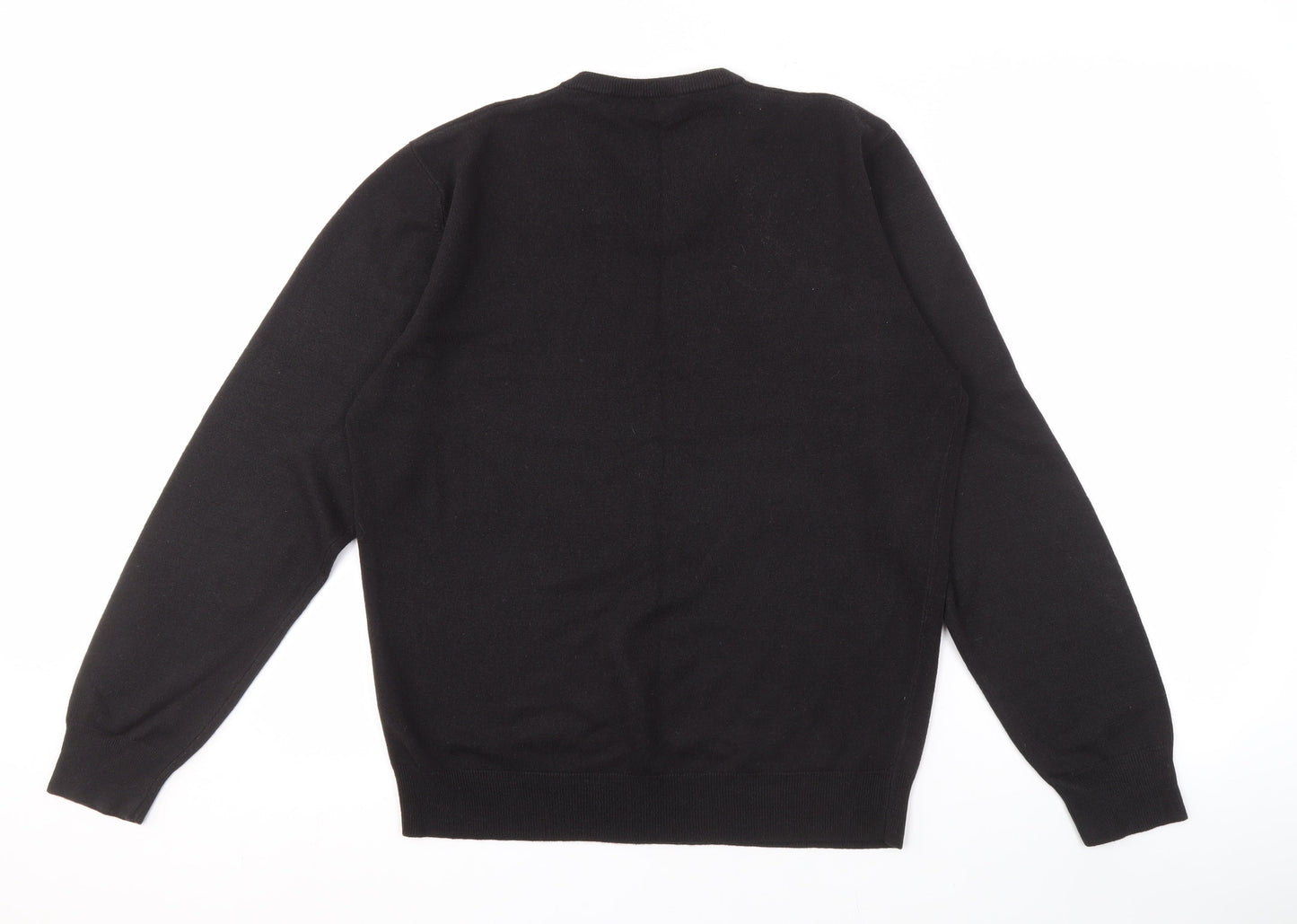 Greenwoods Escape Men's Black V-Neck Pullover M