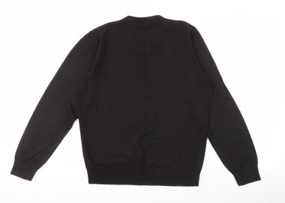 Greenwoods Escape Men's Black V-Neck Pullover M