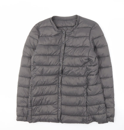 Womens UK Size 8 Seasalt Grey Puffer Jacket