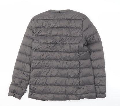 Womens UK Size 8 Seasalt Grey Puffer Jacket