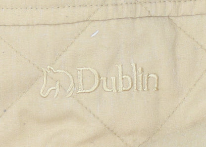 Mens UK Size S Dublin Beige Quilted Coat
